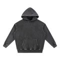 "Bad Bounce" - Snow Wash Fleece Oversize Hoodie