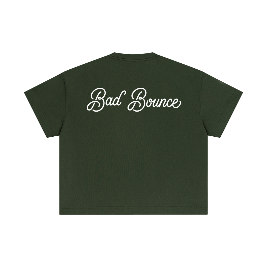 "Bad Bounce" - Essential Cotton Boxy T-Shirt