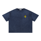 "The Destroyer" - Mineral Wash Boxy Cotton T-Shirt