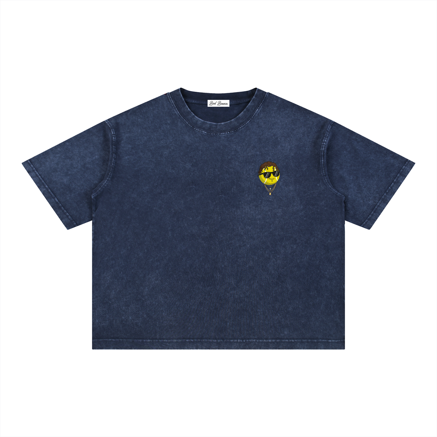 "The Destroyer" - Mineral Wash Boxy Cotton T-Shirt