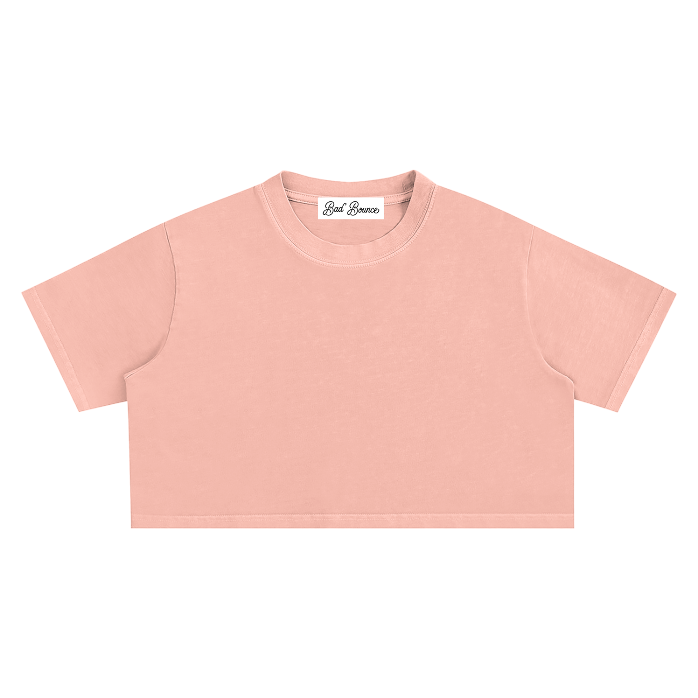 "Night Sessions" - Snow Washed Crop Top
