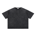 "Bad Bounce" - Mineral Wash Boxy Cotton T-Shirt