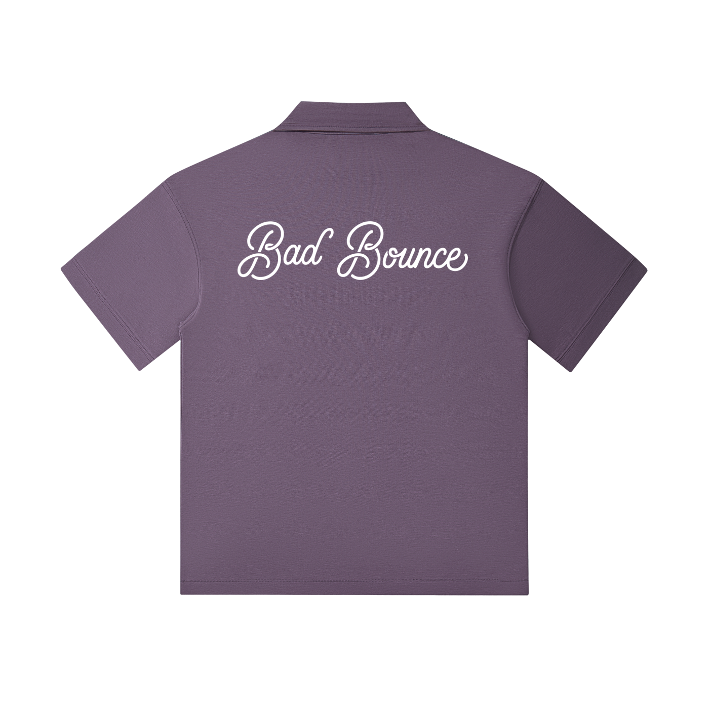 "Bad Bounce" - Drop Shoulder Short-Sleeve Polo