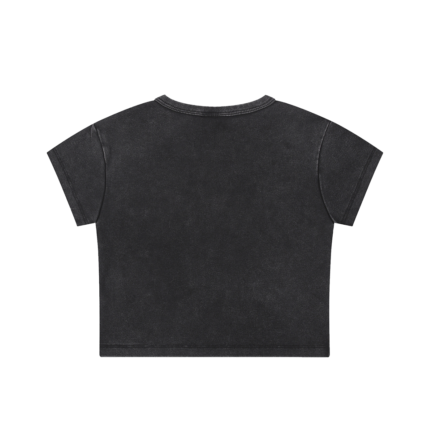 "Night Sessions" - Snow Washed Crop Top