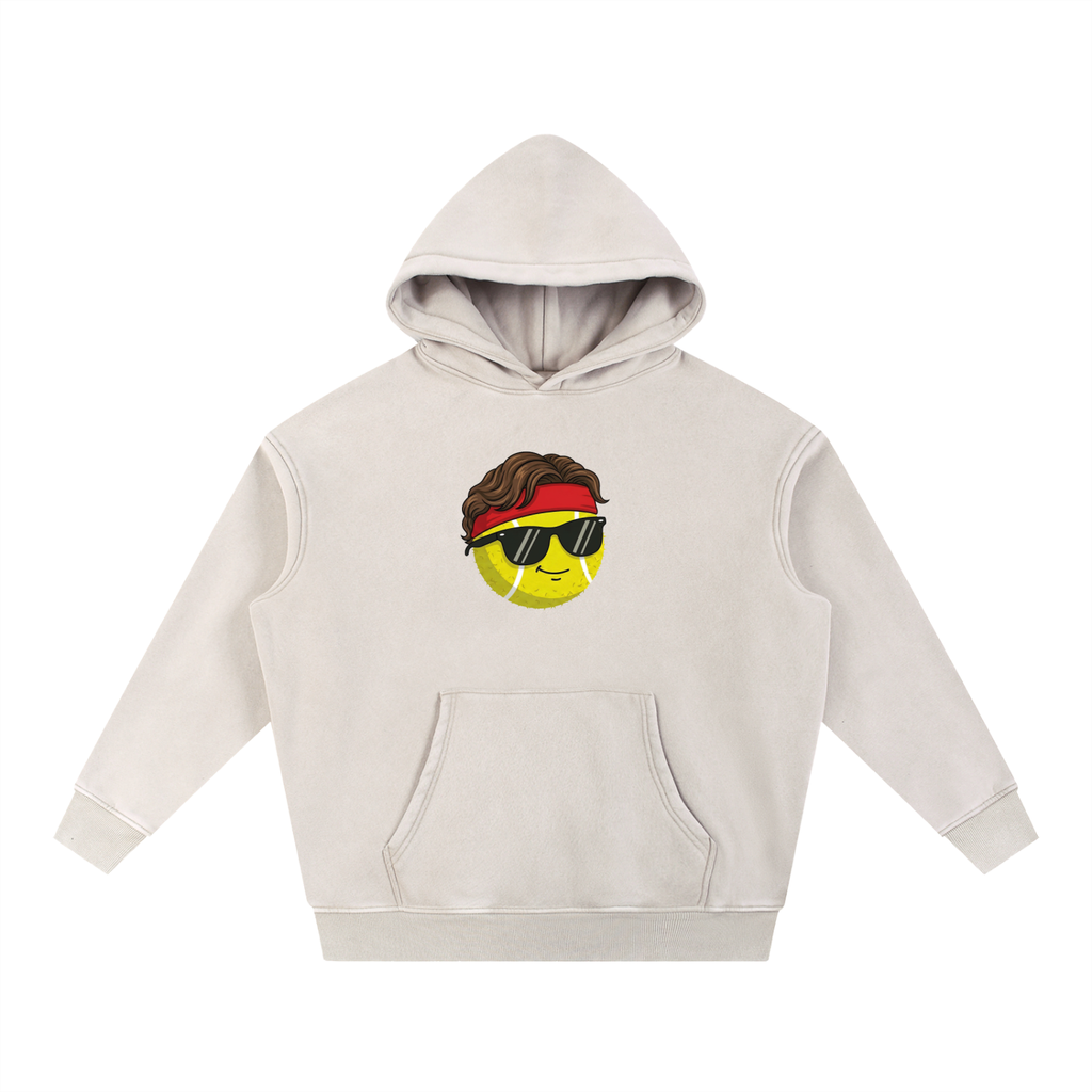 "The Maestro" - Snow Wash Fleece Oversize Hoodie