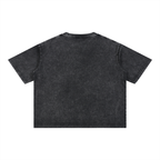 "The Destroyer" - Mineral Wash Boxy Cotton T-Shirt