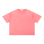 "Bad Bounce" - Mineral Wash Boxy Cotton T-Shirt