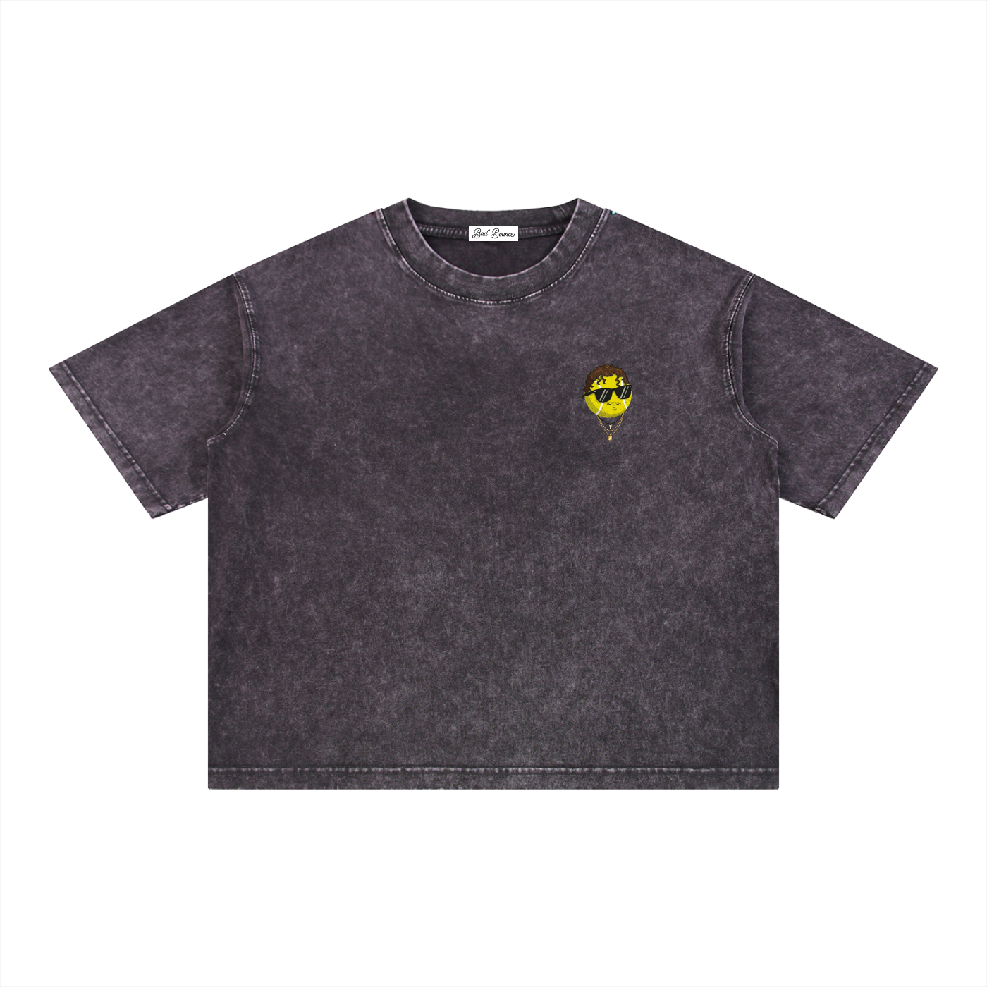 "The Destroyer" - Mineral Wash Boxy Cotton T-Shirt
