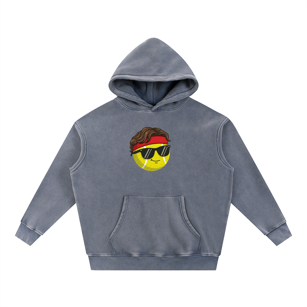 "The Maestro" - Snow Wash Fleece Oversize Hoodie