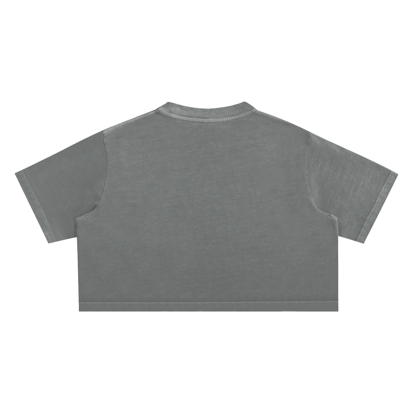 "Night Sessions" - Snow Washed Crop Top