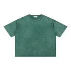 "Bad Bounce" - Mineral Wash Boxy Cotton T-Shirt