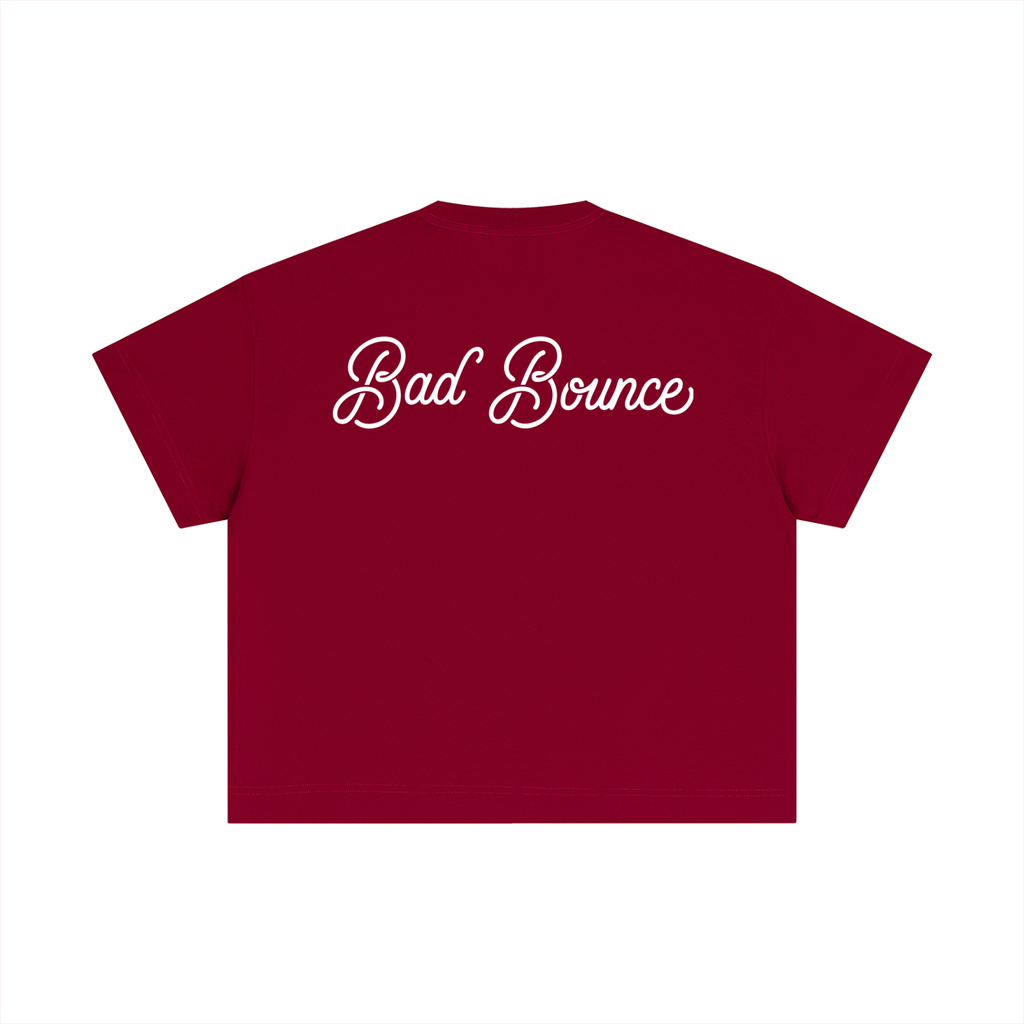 "Bad Bounce" - Essential Cotton Boxy T-Shirt