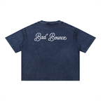 "Bad Bounce" - Mineral Wash Boxy Cotton T-Shirt