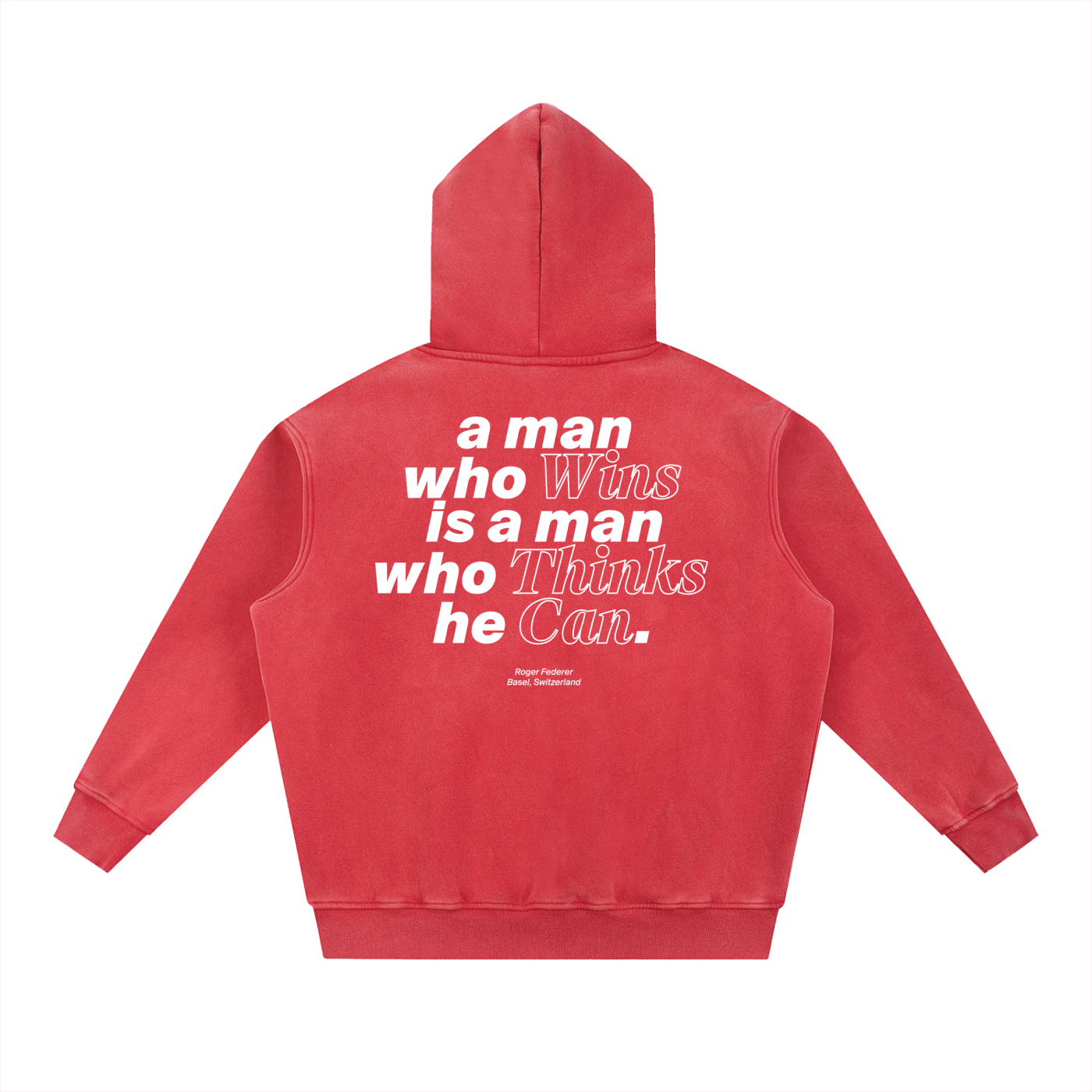 "The Maestro" - Snow Wash Fleece Oversize Hoodie