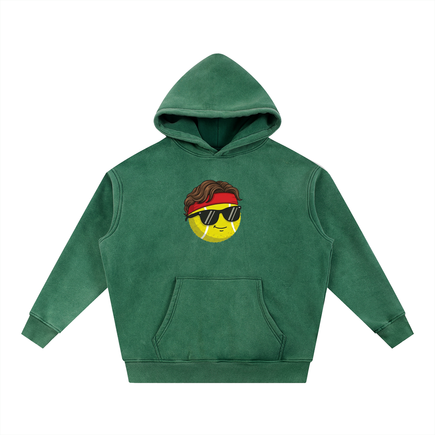 "The Maestro" - Snow Wash Fleece Oversize Hoodie