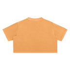 "Night Sessions" - Snow Washed Crop Top