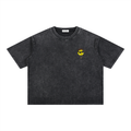 "The Destroyer" - Mineral Wash Boxy Cotton T-Shirt