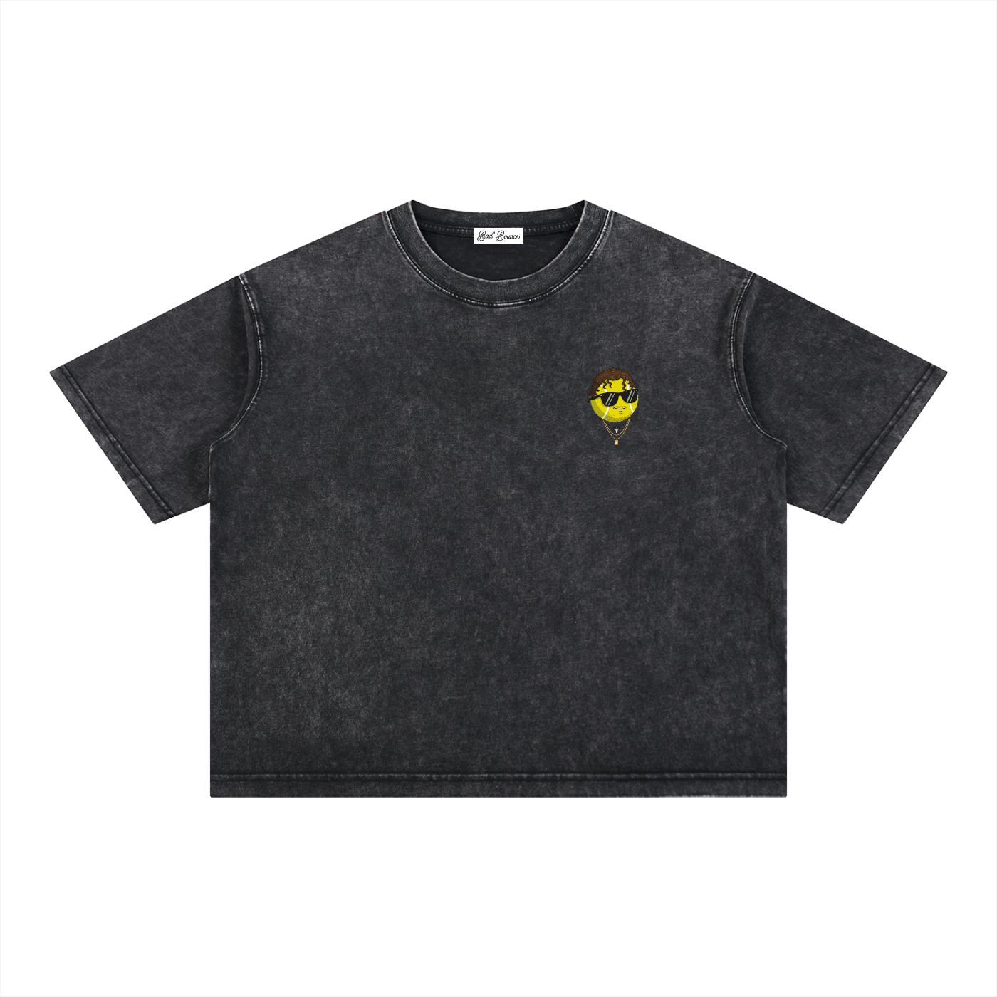 "The Destroyer" - Mineral Wash Boxy Cotton T-Shirt