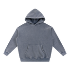 "Bad Bounce" - Snow Wash Fleece Oversize Hoodie