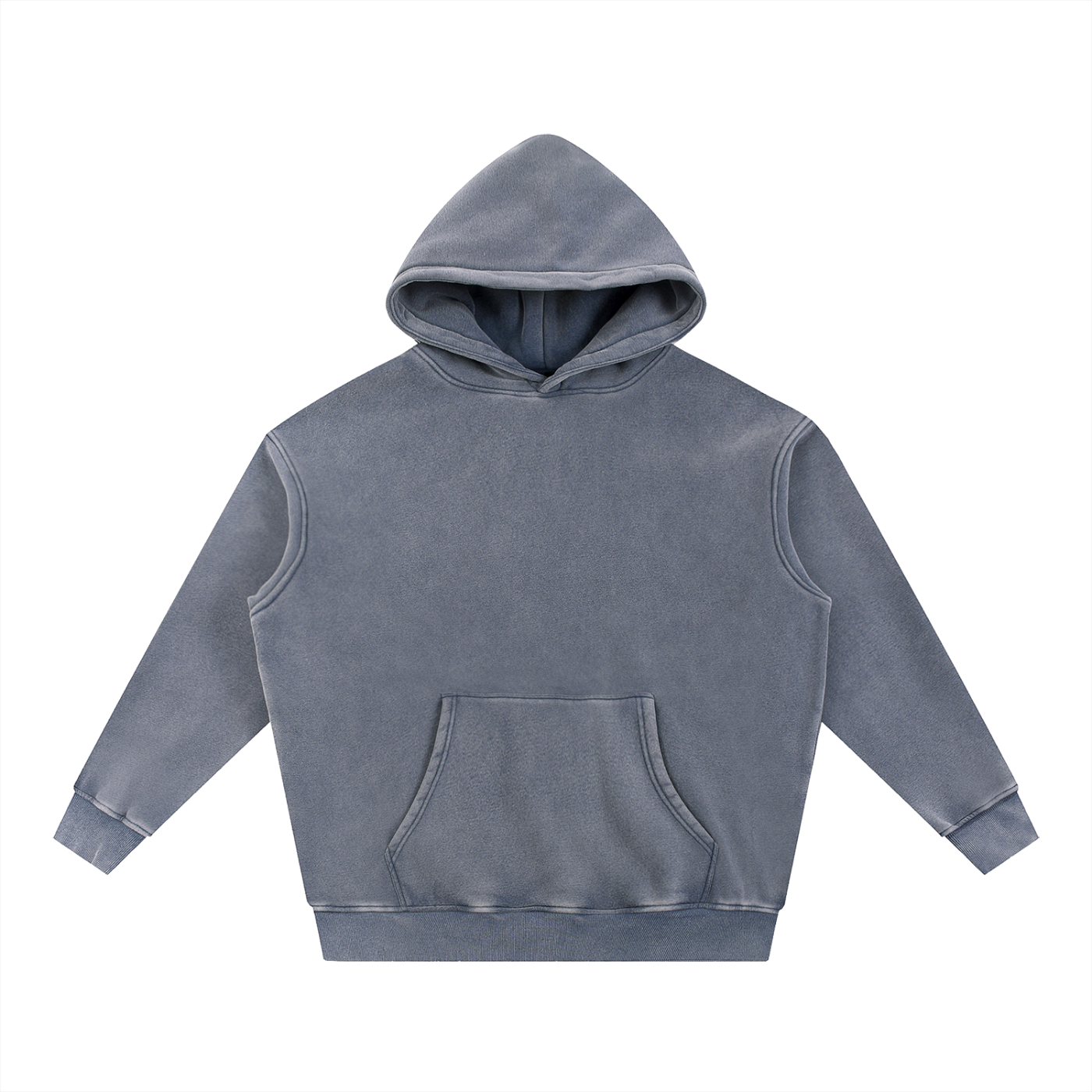 "Bad Bounce" - Snow Wash Fleece Oversize Hoodie