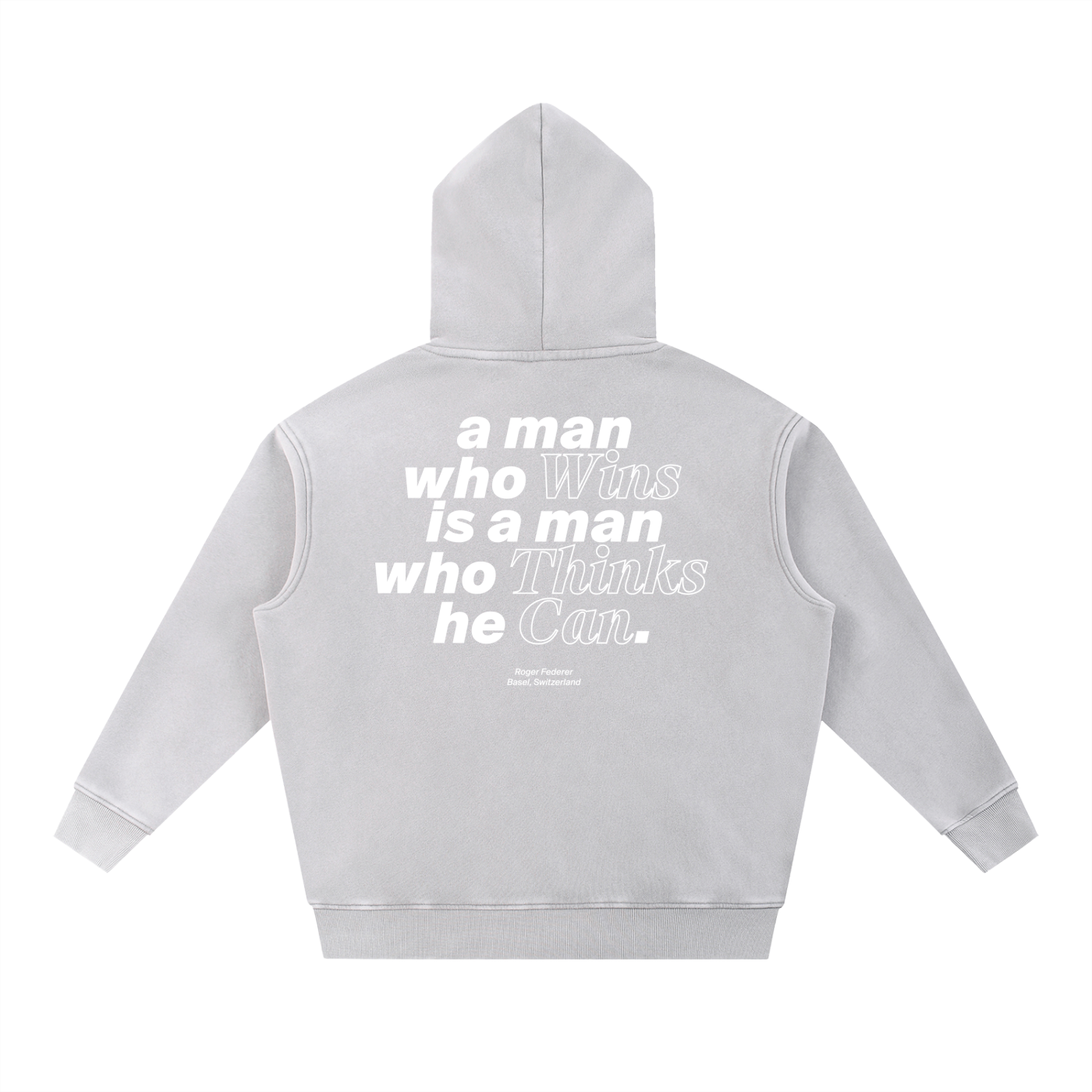 "The Maestro" - Snow Wash Fleece Oversize Hoodie