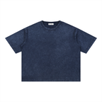 "Bad Bounce" - Mineral Wash Boxy Cotton T-Shirt