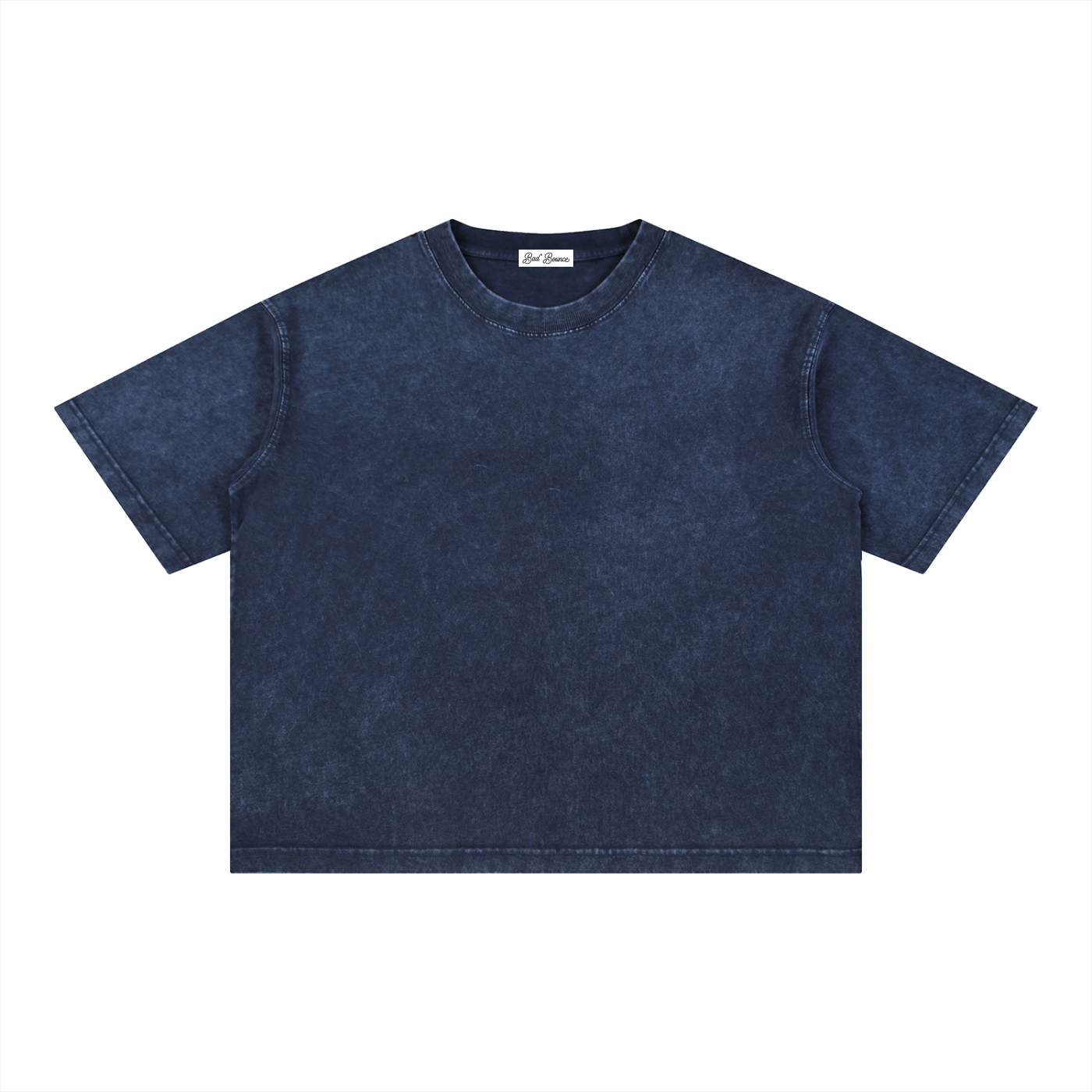 "Bad Bounce" - Mineral Wash Boxy Cotton T-Shirt