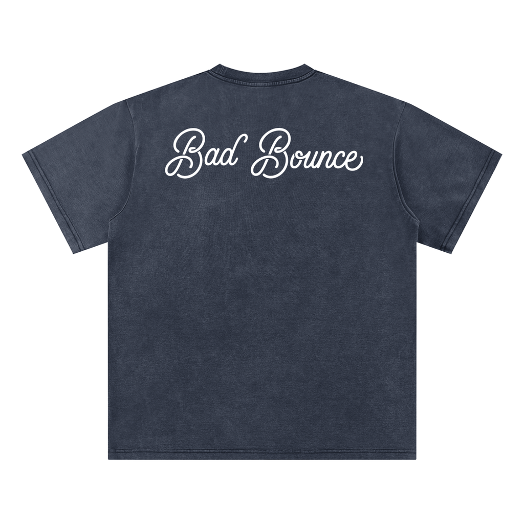 "Bad Bounce" - Bamboo Slub Snow Washed T-Shirt