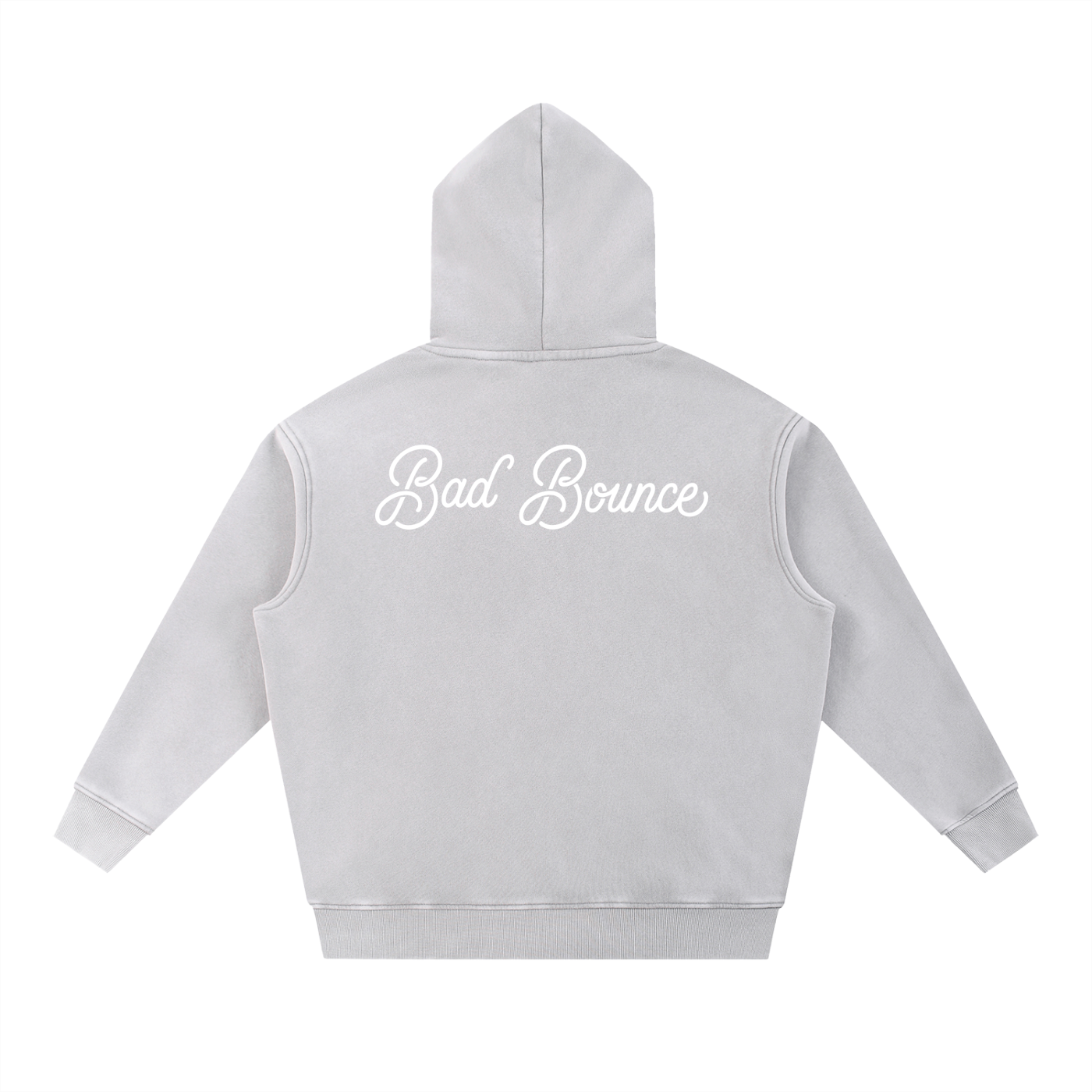 "Bad Bounce" - Snow Wash Fleece Oversize Hoodie