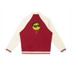 "The Destroyer" - Contrast Raglan Sleeve Baseball Jacket