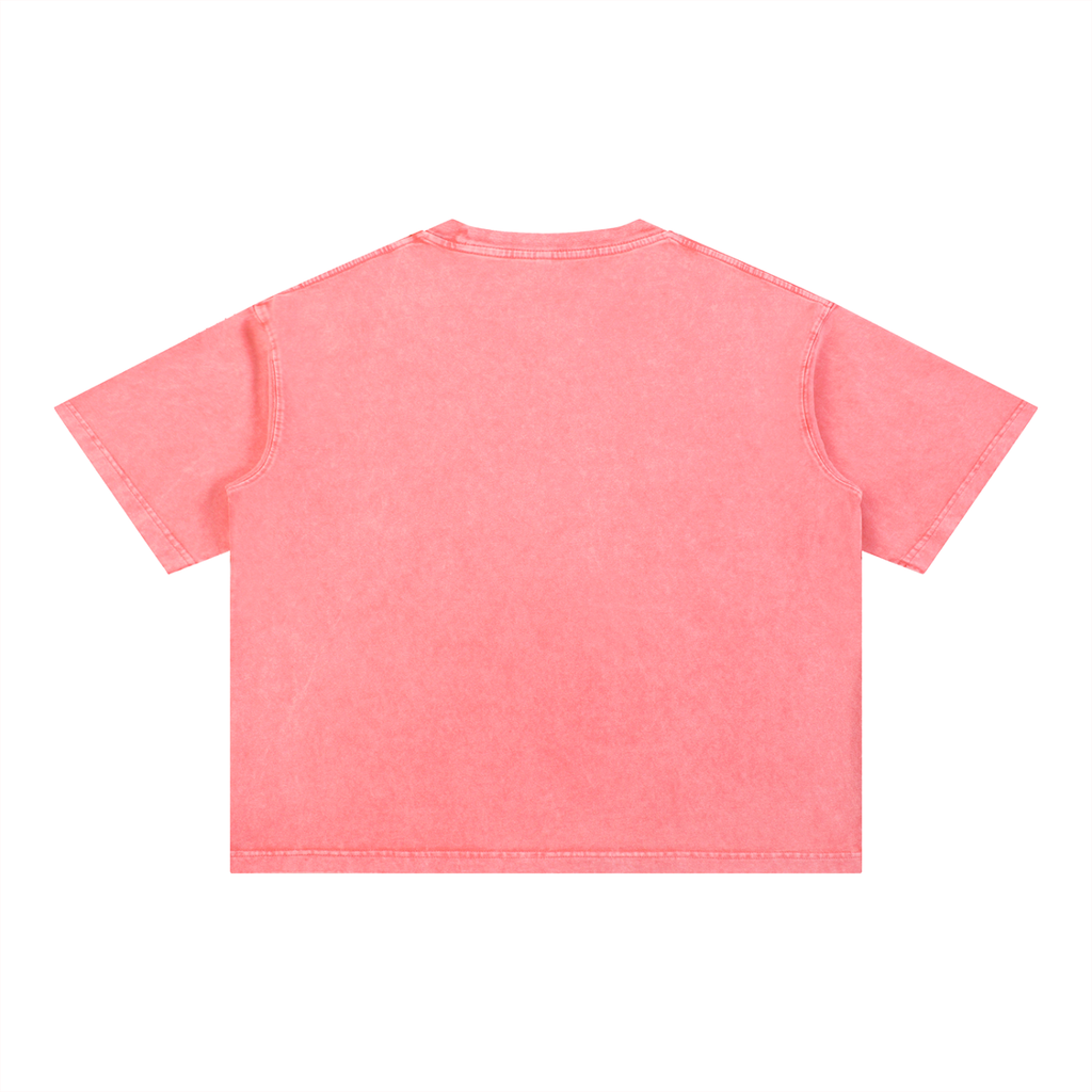 "The Destroyer" - Mineral Wash Boxy Cotton T-Shirt
