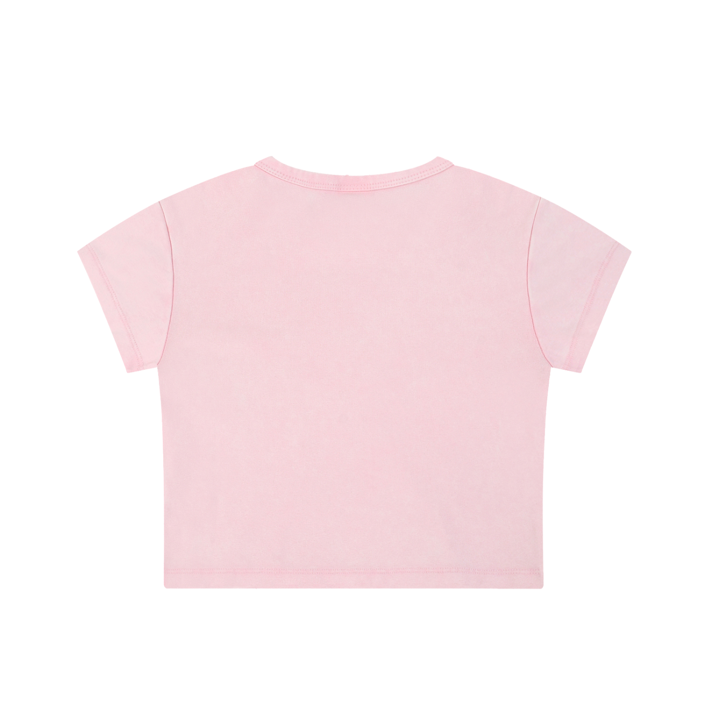 "Night Sessions" - Snow Washed Crop Top