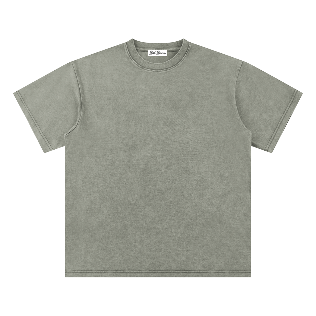 "Bad Bounce" - Bamboo Slub Snow Washed T-Shirt