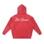"Bad Bounce" - Snow Wash Fleece Oversize Hoodie