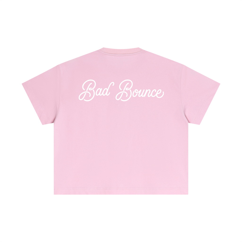 "Bad Bounce" - Essential Cotton Boxy T-Shirt