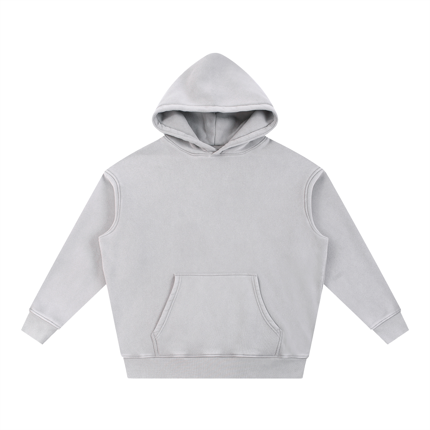 "Bad Bounce" - Snow Wash Fleece Oversize Hoodie