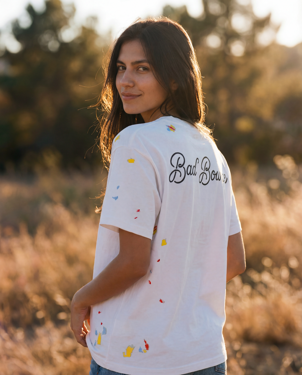 "Bad Bounce" - Paint Splatter T-Shirt