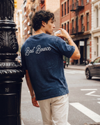 "Bad Bounce" - Mineral Wash Boxy Cotton T-Shirt