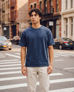"Bad Bounce" - Mineral Wash Boxy Cotton T-Shirt