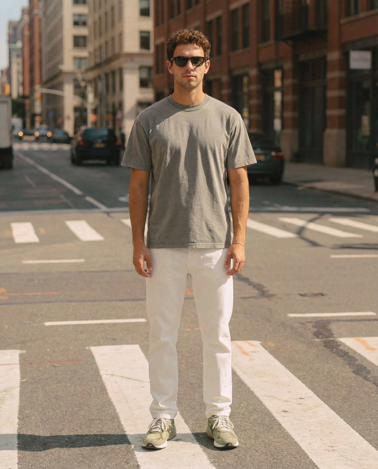 "Bad Bounce" - Bamboo Slub Snow Washed T-Shirt