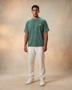 "The Destroyer" - Mineral Wash Boxy Cotton T-Shirt