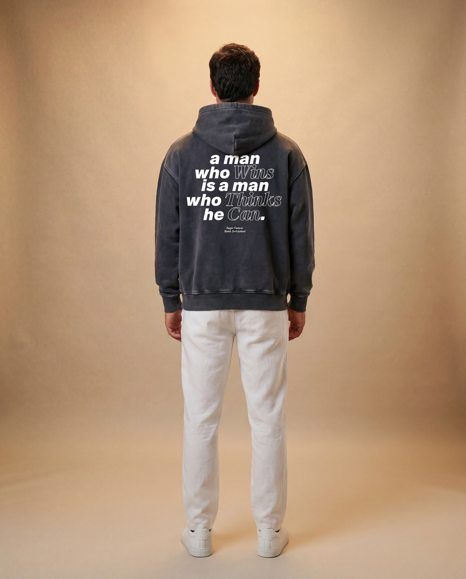 "The Maestro" - Snow Wash Fleece Oversize Hoodie