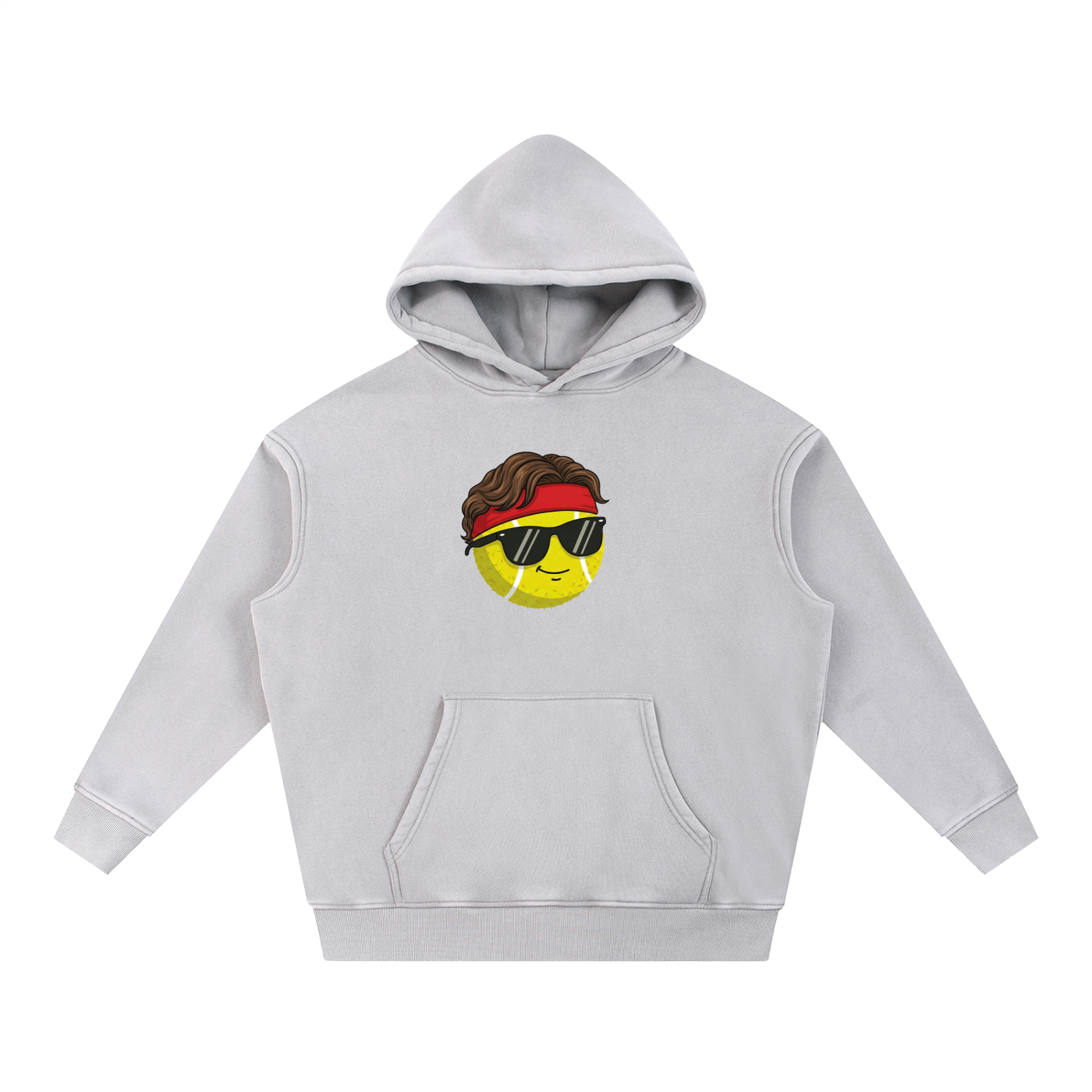 "The Maestro" - Snow Wash Fleece Oversize Hoodie