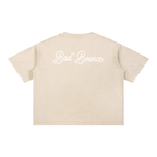 "Bad Bounce" - Mineral Wash Boxy Cotton T-Shirt