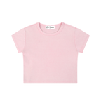 "Night Sessions" - Snow Washed Crop Top