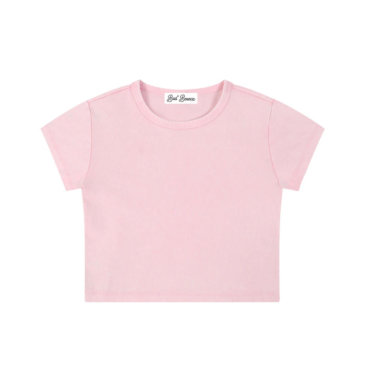 "Night Sessions" - Snow Washed Crop Top