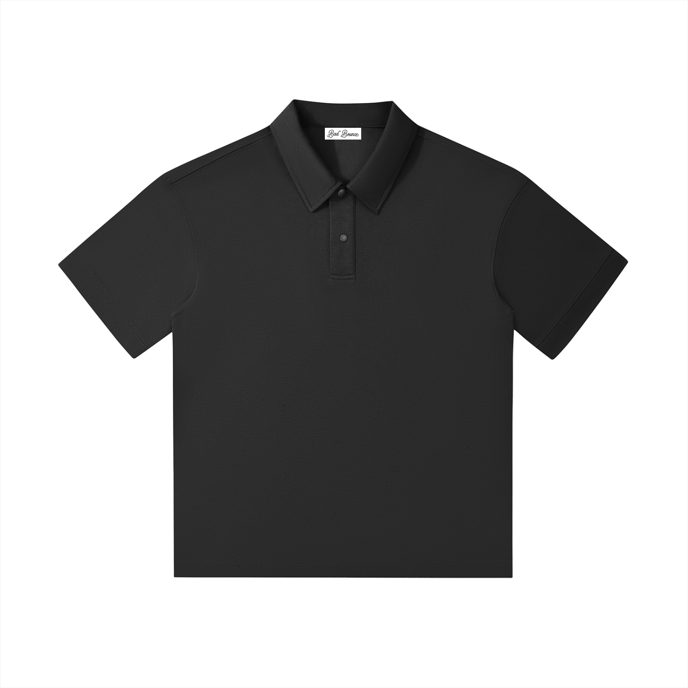 "Bad Bounce" - Drop Shoulder Short-Sleeve Polo