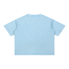 "The Destroyer" - Mineral Wash Boxy Cotton T-Shirt