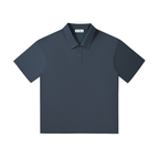 "Bad Bounce" - Drop Shoulder Short-Sleeve Polo