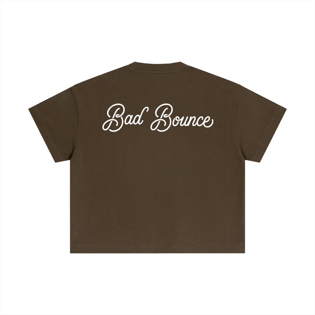 "Bad Bounce" - Essential Cotton Boxy T-Shirt